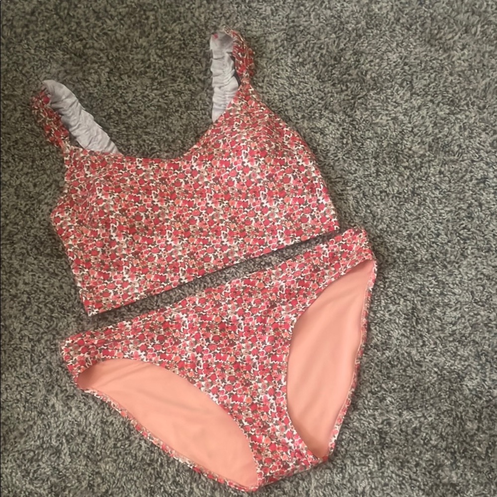 Floral Pink Bikini Set